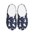 thumbnail image 1 of Lsque Rabbit And Flower Pattern Womens Comfort Cotton on Scuff With Memory Foam and Anti-skid Sole Slipper-44/45, 1 of 7