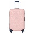 thumbnail image 1 of Lsque Rabbit And Flower Printed Luggage Cover, Travel Luggage Protector,Scratch and Dirt Resistant, Fits 18-32 Inch Luggage - Large, 1 of 9