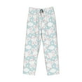 thumbnail image 1 of Lsque Rabbit And Star Print Men's Pajama Pants, Lounge Pant - Comfortable Home Wear,Elastic Waistband, Stylish Design-Medium, 1 of 9