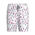 thumbnail image 1 of Lsque Rabbit Eating Mens Sleep Pajama Shorts,Short Pajama Pants, Cotton Ultra-Soft Knit-X-Large, 1 of 9