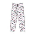 thumbnail image 1 of Lsque Rabbit Eating Print Men's Pajama Pants, Lounge Pant - Comfortable Home Wear,Elastic Waistband, Stylish Design-Small, 1 of 9