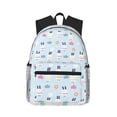 thumbnail image 1 of Lsque Rabbit In The Rain Classic Casual Backpack - Large Capacity Water-Resistant Backpack for School, Work, Travel, and Outdoor Activities, 1 of 8