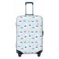 thumbnail image 1 of Lsque Rabbit In The Rain Printed Luggage Cover, Travel Luggage Protector,Scratch and Dirt Resistant, Fits 18-32 Inch Luggage - Medium, 1 of 9