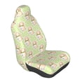 thumbnail image 1 of Lsque Rabbit With Tie Pattern Car Seat Covers for Front Seats , Waterproof Seat Covers for Cars, Sporty Front Seat Covers,Car Seat Cover Protector Front Seats, 1 of 5
