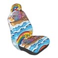 thumbnail image 1 of Lsque Rainbow Animals on Noah's Ark Pattern Car Seat Covers for Front Seats , Waterproof Seat Covers for Cars, Sporty Front Seat Covers,Car Seat Cover Protector Front Seats, 1 of 5