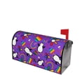 thumbnail image 1 of Lsque Rainbow Lgbt Penguin Mailbox Cover Standard Size ,Magnetic Mailbox Covers Post Wraps Letter Box Cover -21x18 in, 1 of 9