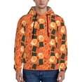thumbnail image 1 of Lsque Ramen Noodle Soup Pattern Casual Men's Hoodie,Hooded Sweatshirt with Kangaroo Pocket,Pullover Hoodie-Small, 1 of 7