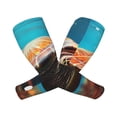 thumbnail image 1 of Lsque Realistic Turtle Cooling Arm Sleeves for Men & Women -Compression Sleeves to Cover Arms for Working,Sun Sleeves for UV Protection,Breathable, Moisture-Wicking, 1 of 8
