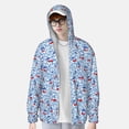 thumbnail image 1 of Lsque Red Cherries UPF 50+ Lightweight Sun Protection Men's Women's Long Sleeve Shirt, Hoodie Performance -Small, 1 of 9