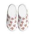 thumbnail image 1 of Lsque Red Fox Pattern Womens Comfort Cotton on Scuff With Memory Foam and Anti-skid Sole Slipper-35/36, 1 of 7