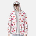 thumbnail image 1 of Lsque Red Lips 1 UPF 50+ Lightweight Sun Protection Men's Women's Long Sleeve Shirt, Hoodie Performance -X-Large, 1 of 9