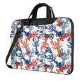 thumbnail image 1 of Lsque Red Lobster Pattern Laptop Bag – Portable & Slim Single-Shoulder Computer Case with Adjustable Strap, Protective, Lightweight for 13”/14”/15.6” Laptops, 1 of 8