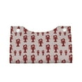 thumbnail image 1 of Lsque Red Lobster With Claws Printed Long Tissue Box Cover Holder, Facial Paper Organizer Dispenser,Triangle with Bottom Belt, PVC Leather Decorative Organizer, 1 of 9