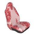 thumbnail image 1 of Lsque Red Meat Pattern Car Seat Covers for Front Seats , Waterproof Seat Covers for Cars, Sporty Front Seat Covers,Car Seat Cover Protector Front Seats, 1 of 5