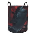thumbnail image 1 of Lsque Red Moon Shark Sailboat pattern Laundry Hamper Basket, Tall Woven Rope Hamper Basket for Clothes, Lightweight Storage Basket, Collapsible Waterproof-Medium, 1 of 8