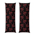 thumbnail image 1 of Lsque Red Snake Body Pillow Case Cover,Ultra-Soft Microfiber Bed Pillow Cases 20x54 inches,Elegant Bedding,Breathable Durable Pillow Cover with Envelope Closure, 1 of 8
