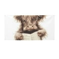 thumbnail image 1 of Lsque Relaxed Cute Cow Reading Pattern Party Banner, Festive Banner , Holiday Celebrations and Events for Carnival Birthday Party Festival Decorations-Medium, 1 of 8