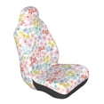 thumbnail image 1 of Lsque Retro Floral Pattern Car Seat Covers for Front Seats , Waterproof Seat Covers for Cars, Sporty Front Seat Covers,Car Seat Cover Protector Front Seats, 1 of 5
