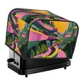 thumbnail image 1 of Lsque Retro Futuristic Landscape Print 4 Slice Toaster Cover , Kitchen Appliance Dustproof Protector , Toaster Protector Dustproof Kitchen Appliance Cover, 1 of 7