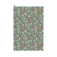 thumbnail image 1 of Lsque Retro Hippie Groovy Mushroom Premium Golf Towel - Ultra Absorbent and Quick Drying Microfiber Towel with Carabiner - Gift for Men -24" X 16", 1 of 8