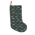 thumbnail image 1 of Lsque River Freshwater Fish Pattern 18 Inch Christmas Stockings, Festive Holiday Stocking for Christmas Decorations Holiday Decor, 1 of 7
