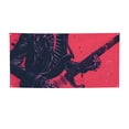 thumbnail image 1 of Lsque Rock Skull Guitarist Pattern Party Banner, Festive Banner , Holiday Celebrations and Events for Carnival Birthday Party Festival Decorations-Small, 1 of 8