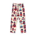thumbnail image 1 of Lsque Rocket Pattern Print Men's Pajama Pants, Lounge Pant - Comfortable Home Wear,Elastic Waistband, Stylish Design-Large, 1 of 9