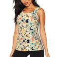 thumbnail image 1 of Lsque Rockets Printed Workout Tank Tops for Women, Athletic Sports Tank Tops, Compression Sleeveless Dry Fit Shirts,Sleeveless Yoga Shirt-Medium, 1 of 9