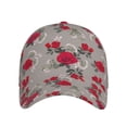 thumbnail image 1 of Lsque Rose Flowers Baseball Cap Trucker Low Profile Hat Golf Dad Hat Adjustable Original Classic Unconstructed Plain Cap Men Women, 1 of 9