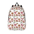 thumbnail image 1 of Lsque Rose Flowers Pattern Canvas Daypack, Durable Backpack, High-quality Versatile Backpack,Vintage Compact Backpack-Medium, 1 of 6