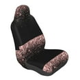 thumbnail image 1 of Lsque Rose Gold Glitter1 Pattern Car Seat Covers for Front Seats , Waterproof Seat Covers for Cars, Sporty Front Seat Covers,Car Seat Cover Protector Front Seats, 1 of 5