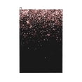 thumbnail image 1 of Lsque Rose Gold Glitter1 Premium Golf Towel - Ultra Absorbent and Quick Drying Microfiber Towel with Carabiner - Gift for Men -24" X 16", 1 of 8