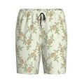 thumbnail image 1 of Lsque Rose Mens Sleep Pajama Shorts,Short Pajama Pants, Cotton Ultra-Soft Knit-3X-Large, 1 of 9