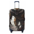thumbnail image 1 of Lsque Ruins Tiger Warrior Printed Luggage Cover, Travel Luggage Protector,Scratch and Dirt Resistant, Fits 18-32 Inch Luggage -, 1 of 9