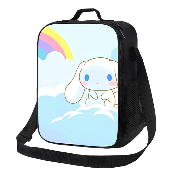 Lsque Sanrio Lunch Bag Lunch Box for Women Men Reusable Insulated Lunch Tote Bag,Leakproof Thermal Cooler Sack Food Handbags Case High Capacity