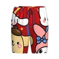 thumbnail image 1 of Lsque Sanrio Mens Sleep Pajama Shorts,Short Pajama Pants, Cotton Ultra-Soft Knit-Small, 1 of 9
