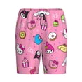 thumbnail image 1 of Lsque Sanrio Mens Sleep Pajama Shorts,Short Pajama Pants, Cotton Ultra-Soft Knit-X-Large, 1 of 9