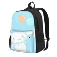 thumbnail image 1 of Lsque Sanrio Pattern Adult Backpack – Durable & Lightweight PU Canvas Storage Bag , 15” Laptop Compartment, and Multiple Pockets, 1 of 7