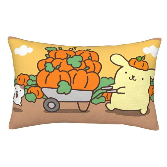Lsque Sanrio Pattern Bedding Waterproof Pillow Protector Zippered Queen – Bed Bug Proof Pillow Encasement-14"x20"