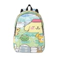 thumbnail image 1 of Lsque Sanrio Pattern Canvas Daypack, Durable Backpack, High-quality Versatile Backpack,Vintage Compact Backpack-Small, 1 of 6