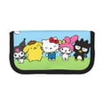 thumbnail image 1 of Lsque Sanrio Pattern Canvas Pen Case - Pencil Pouch - Makeup Bag - Zipper Pouch -Stationery Case - Storage High Capacity Bag Pouch Holder Box Organizer, 1 of 8