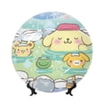 thumbnail image 1 of Lsque Sanrio Pattern Ceramic Decorative Plate Decorative Plates with Display Stand Personalized Porcelain Plate Ceramic Ornaments for Wall Hanging Decoration-6in, 1 of 6