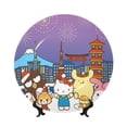 thumbnail image 1 of Lsque Sanrio Pattern Ceramic Decorative Plate Decorative Plates with Display Stand Personalized Porcelain Plate Ceramic Ornaments for Wall Hanging Decoration-8in, 1 of 6