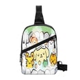 thumbnail image 1 of Lsque Sanrio Pattern Chest Package – Foldable Waterproof Chest Bag with Adjustable Shoulder Strap, Double Zipper Compartments & D-Buckle Design, 1 of 7