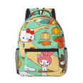 thumbnail image 1 of Lsque Sanrio Pattern Comfortable Student Backpack - Ergonomic Design, Durable, Water-Resistant, Multi-Compartment,Travel, and Outdoor Activities, 1 of 7