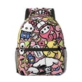 thumbnail image 1 of Lsque Sanrio Pattern Comfortable Student Backpack - Ergonomic Design, Durable, Water-Resistant, Multi-Compartment,Travel, and Outdoor Activities, 1 of 7