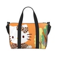 thumbnail image 1 of Lsque Sanrio Pattern Hand Travel Bag – Lightweight & Durable Oxford Luggage, Water-Repellent Carry-On with Multiple Compartments & Adjustable Strap, 1 of 8