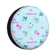 thumbnail image 1 of Lsque Sanrio Pattern Tire Covers - Tough Tire Wheel Protector for Truck, SUV, Trailer, Camper, RV - 17 inch, 1 of 7