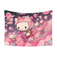 thumbnail image 1 of Lsque Sanrio Pattern Waterproof Throw Blanket Pet Blanket for Dogs & Indoor Cats, Washable - Shaggy Plush Calming Long Faux Fur & Velvet Dog Blanket -, 1 of 8