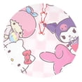 thumbnail image 1 of Lsque Sanrio Print Christmas Tree Skirt, Tree Skirt with Ties or Velcro, Perfect for Holiday Decorations, Halloween, and New Year-36", 1 of 7